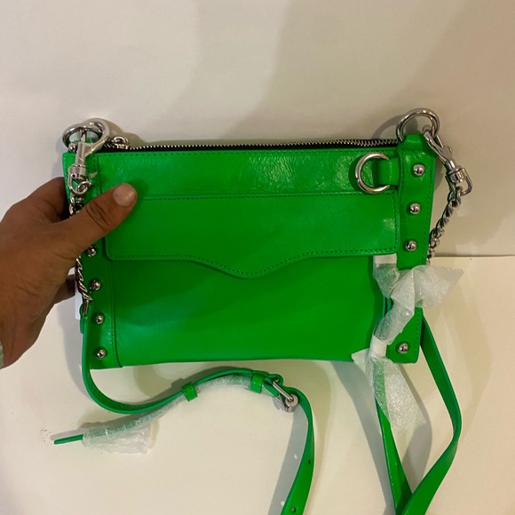 New REBECCA MINKOFF Mab Studded Crossbody Bag handbag - Picture 6 of 7